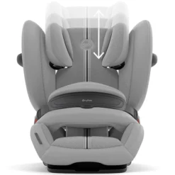 Cybex Siège Auto Pallas G3 Plus i-Size Groupe 1/2/3 - Stone Grey