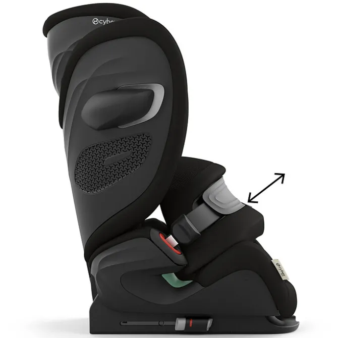 Cybex Siège Auto Pallas G3 Plus i-Size Groupe 1/2/3 - Moon Black