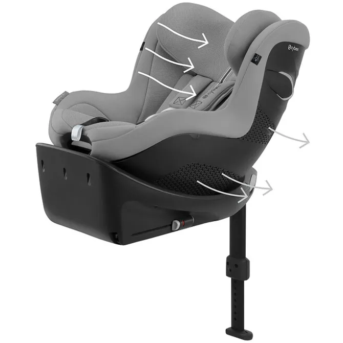 Cybex Siège Auto Sirona Gi Plus i-Size Groupe 0+/1 - Stone Grey