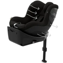 Cybex Siège Auto Sirona G3 i-Size Groupe 0+/1 - Magic Black