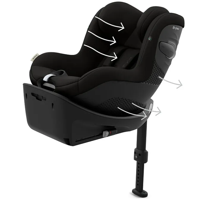 Cybex Siège Auto Sirona G3 i-Size Groupe 0+/1 - Magic Black