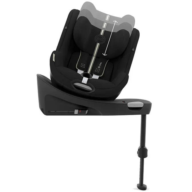 Cybex Siège Auto Sirona G Plus i-Size Groupe 0+/1 - Moon Black