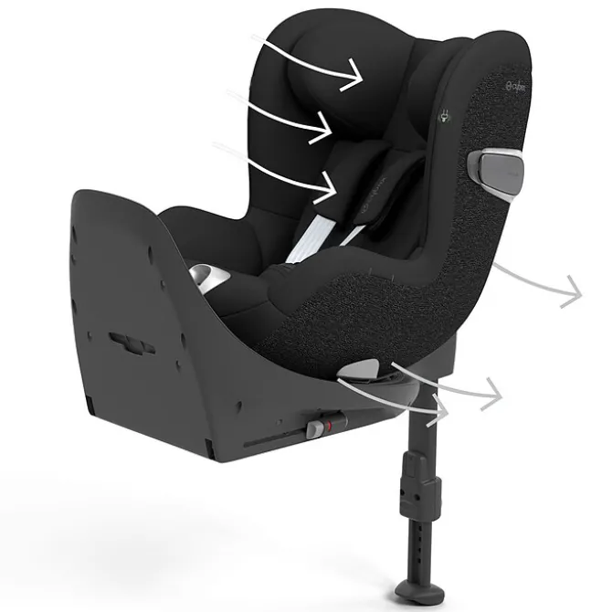 Cybex Siège Auto Sirona T i-Size Groupe 0+/1 - Sepia Black