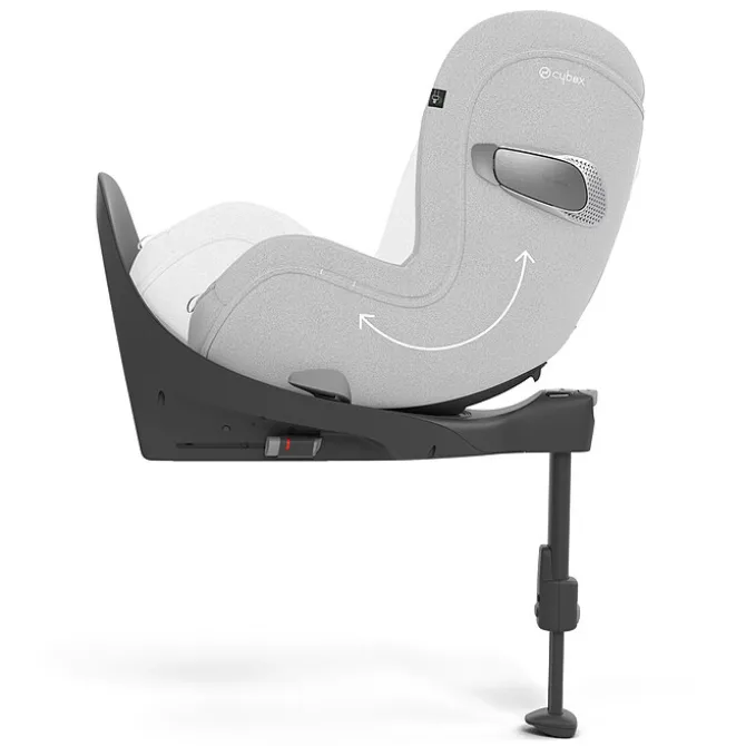 Cybex Siège Auto Sirona T Plus i-Size Groupe 0+/1 - Platinum White