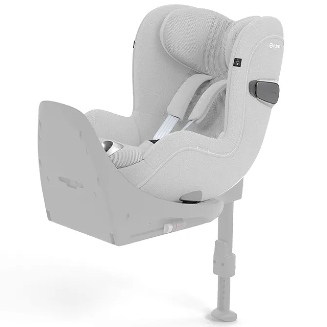 Cybex Siège Auto Sirona T Plus i-Size Groupe 0+/1 - Platinum White