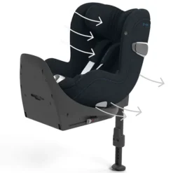Cybex Siège Auto Sirona T Plus i-Size Groupe 0+/1 - Nautical Blue