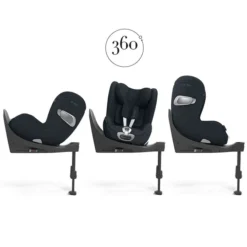 Cybex Siège Auto Sirona T Plus i-Size Groupe 0+/1 - Nautical Blue
