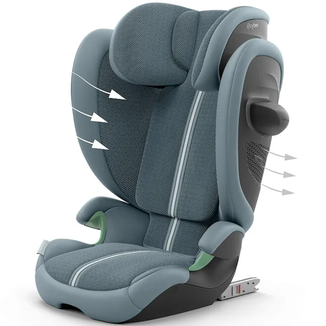 Cybex Siège Auto Solution G2 Plus Groupe 2/3 - Stormy Blue