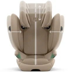 Cybex Siège Auto Solution G2 Plus Groupe 2/3 - Almond Beige