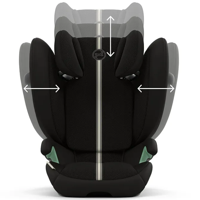 Cybex Siège Auto Solution G2 Plus Groupe 2/3 - Moon Black