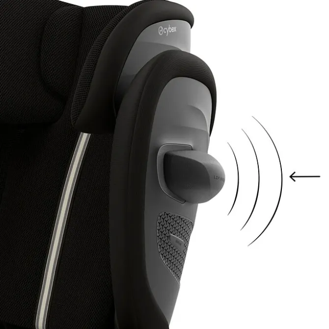 Cybex Siège Auto Solution G2 Plus Groupe 2/3 - Moon Black