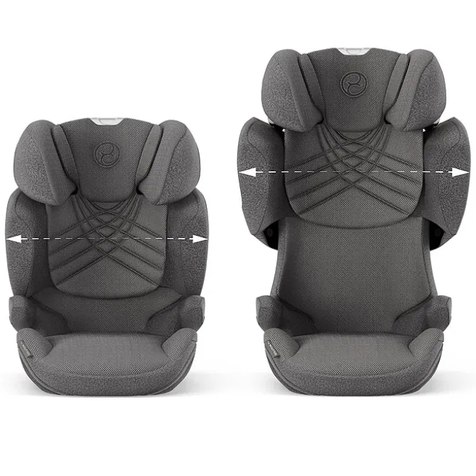 Cybex Siège Auto Solution T i-Fix Plus i-Size Groupe 2/3 - Mirage Grey