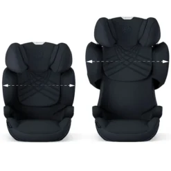 Cybex Siège Auto Solution T i-Fix Plus i-Size Groupe 2/3 - Nautical Blue