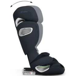 Cybex Siège Auto Solution T i-Fix Plus i-Size Groupe 2/3 - Nautical Blue