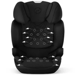 Cybex Siège Auto Solution T i-Fix Plus i-Size Groupe 2/3 - Sepia Black