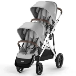 Cybex Siège Supplémentaire Gazelle S Châssis Silver - Lava Grey