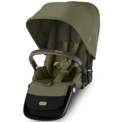 Cybex Siège Supplémentaire Gazelle S Châssis Taupe - Moss Green