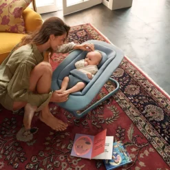 Cybex Transat Click & fold et Lemo 2 - Stone Blue