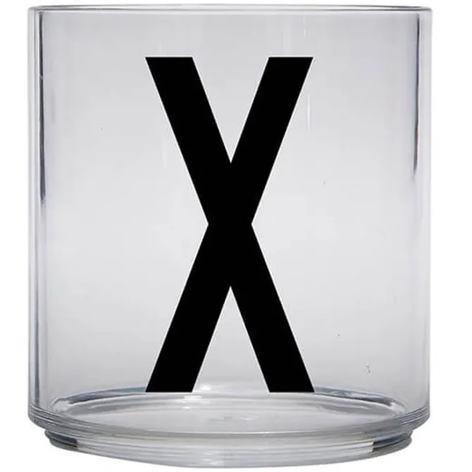 DESIGN LETTERS Verre Transparent X - 220 ml