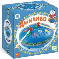 Djeco Grand Tambour à Languettes 11 Notes Animambo