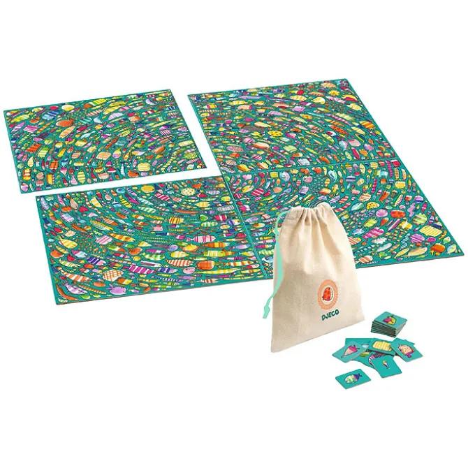 Djeco Jeu Cherche et Trouve Crazy Obs - Fishy Fish