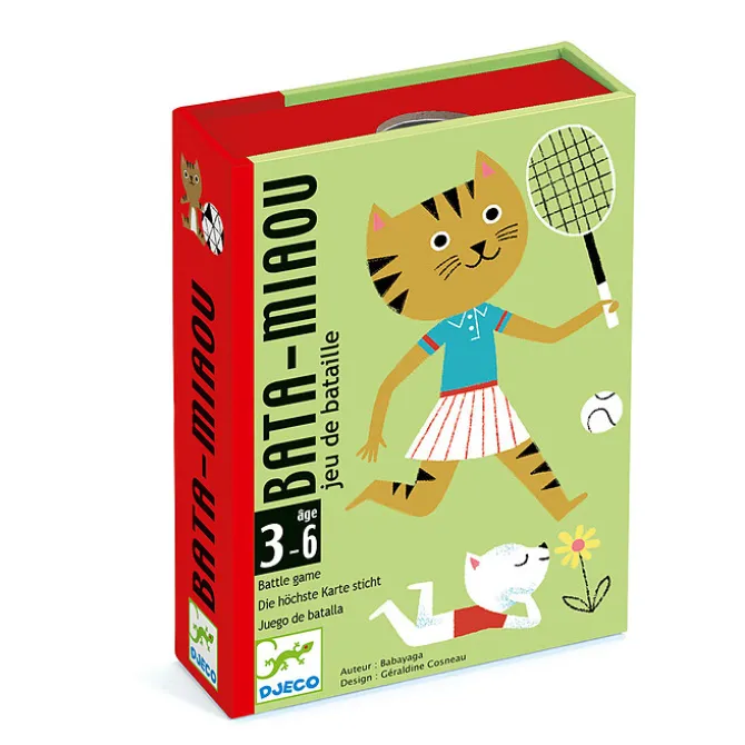 Djeco Jeux de Cartes Bata-Miaou