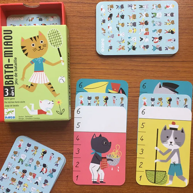 Djeco Jeux de Cartes Bata-Miaou