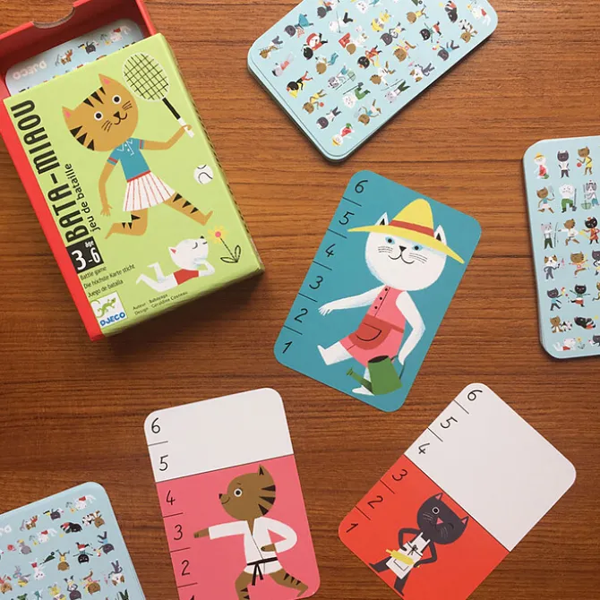 Djeco Jeux de Cartes Bata-Miaou