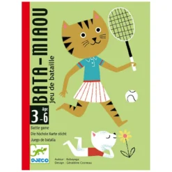 Djeco Jeux de Cartes Bata-Miaou