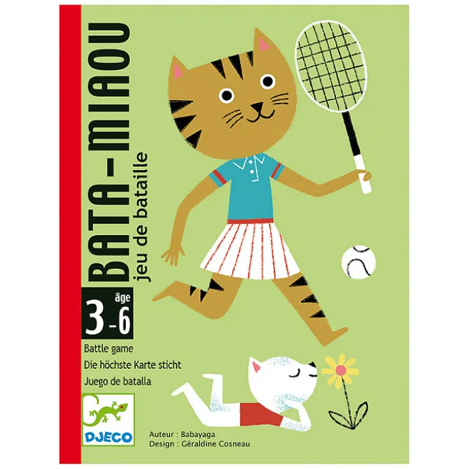 Djeco Jeux de Cartes Bata-Miaou