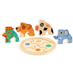 Djeco Puzzle Relief - Rondo Dog