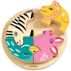 Djeco Puzzle Relief - Rondo Leo