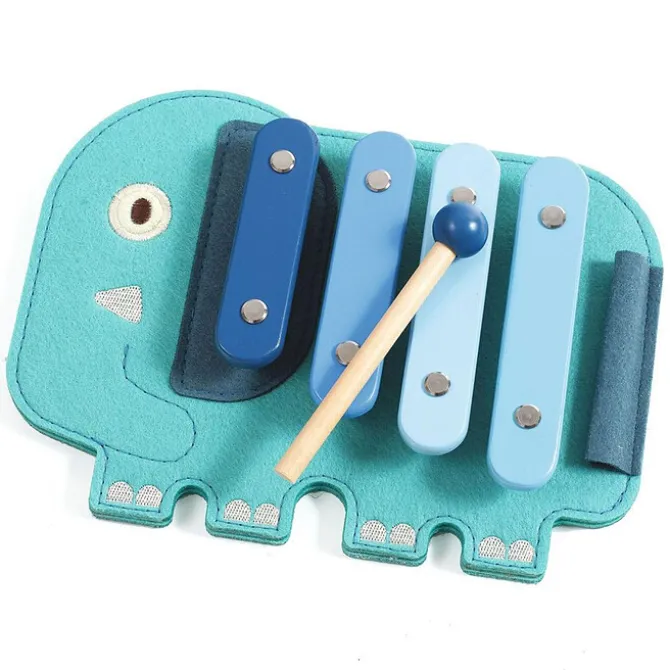 Djeco Xylophone SoftiXylo - Baby Color