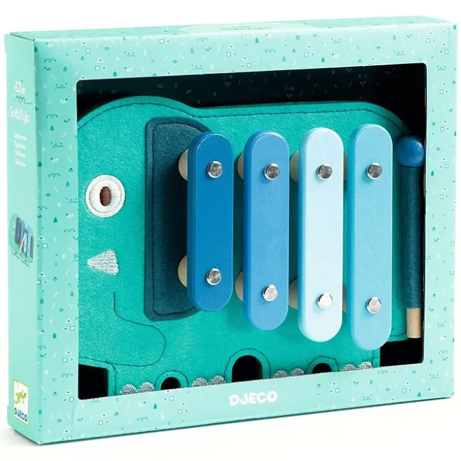 Djeco Xylophone SoftiXylo - Baby Color