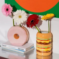 DOIY Vase Fast Food Burger - Taille M