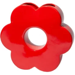 DOIY Vase Fleur Rouge