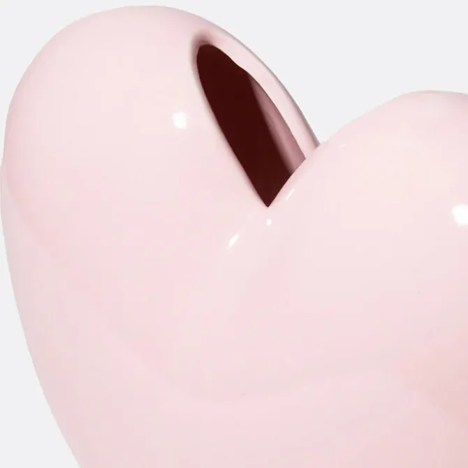 DOIY Vase Love Coeur Rose