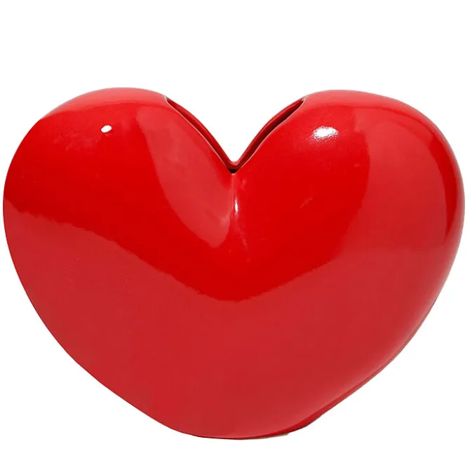 DOIY Vase Love Coeur Rouge