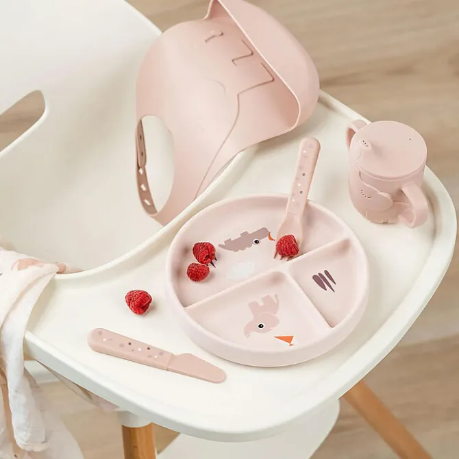 Done by Deer Assiette Plateau Stick & Stay - Playground Rose