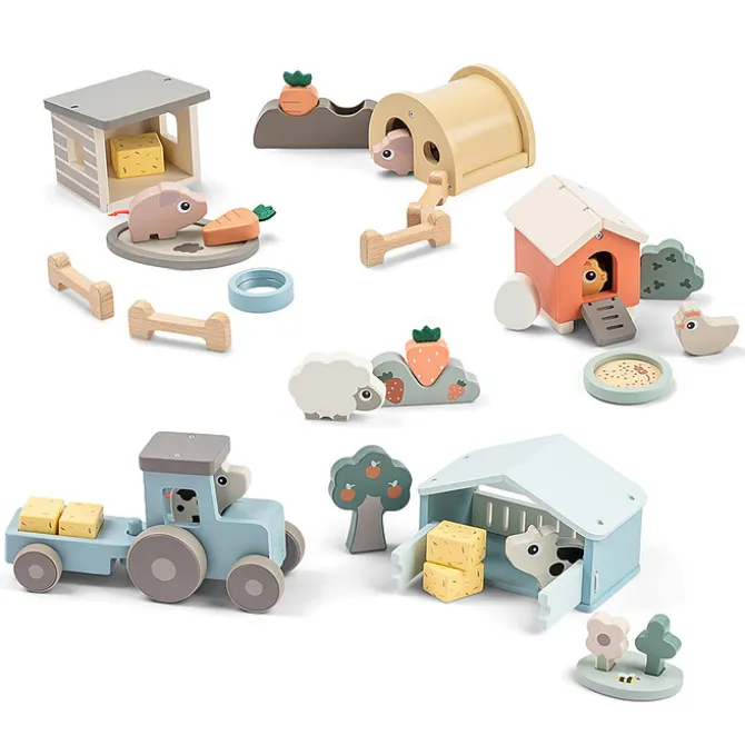 Done by Deer Coffret de Jeux Tiny Farm - Sheepy