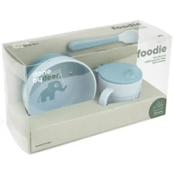 Done by Deer Coffret Premier Repas 3 Pièces Foodie - Elphee Bleu