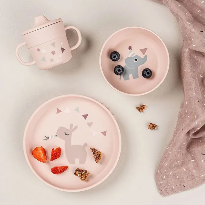 Done by Deer Coffret Repas 3 Pièces Foodie - Celebration Rose