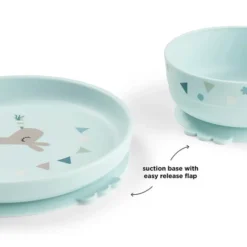 Done by Deer Coffret Repas 3 Pièces Foodie - Celebration Bleu