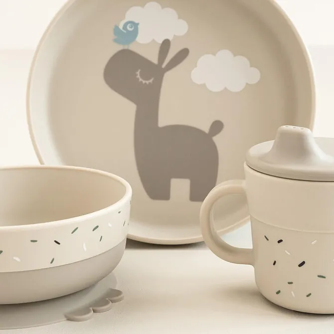 Done by Deer Coffret Repas 3 Pièces Foodie - Lalee Sable