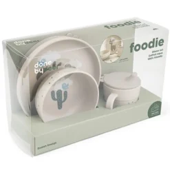 Done by Deer Coffret Repas 3 Pièces Foodie - Lalee Sable