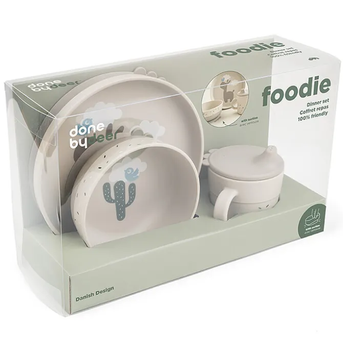 Done by Deer Coffret Repas 3 Pièces Foodie - Lalee Sable