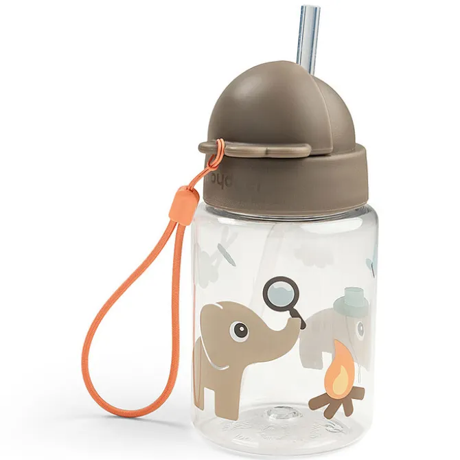 Done by Deer Gourde avec Paille Tiny Trails Sable - 280 ml