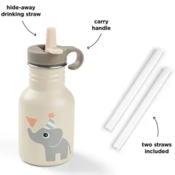 Done by Deer Gourde Inox Celebration Sable - 350 ml