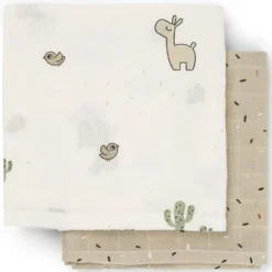 Done by Deer Lot de 2 Langes - Lalee Sable