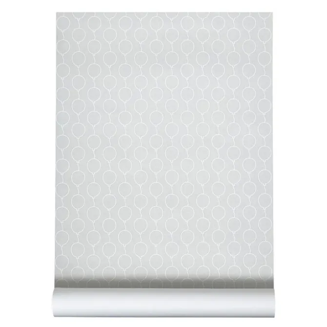 Done by Deer Papier Peint Balloon - Gris